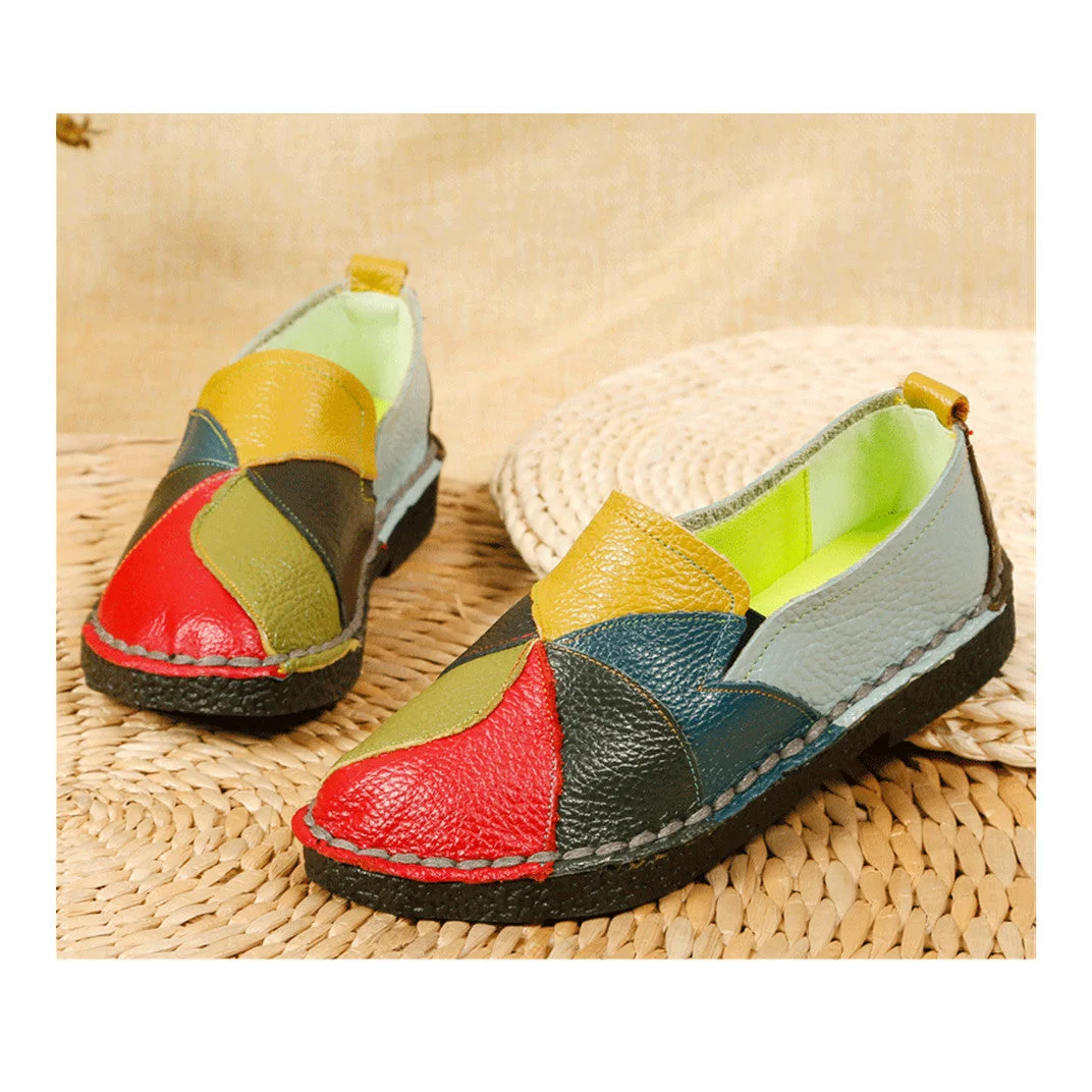 Women's Summer Colorful Fashion Casual Flat Shoes