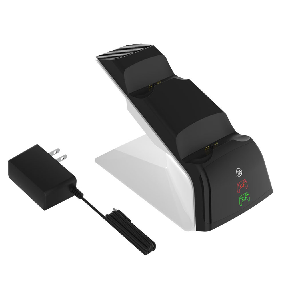 Dual Charger Stand Cradle for Sony PS5 LED Controller Charging Station Dock, 501 Original
Dual Charger Stand Cradle for Sony PS5 LED Controller Charging Station Dock, 501 Original
