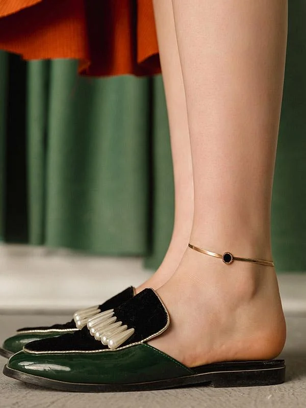 Fashionable Rose Gold Anklet