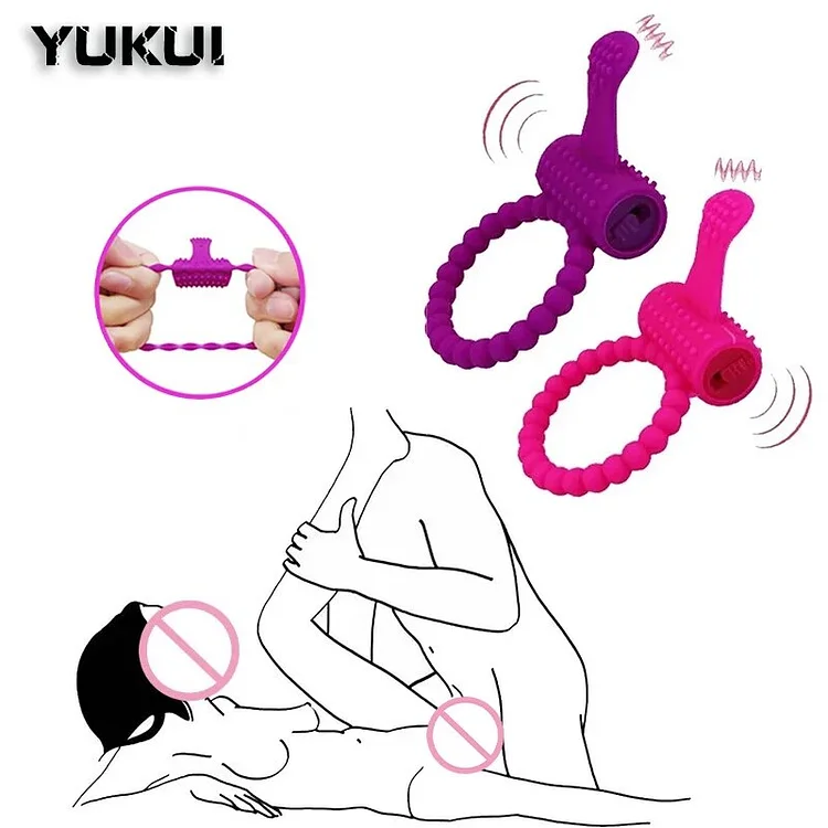 Vibrating Dual Pleasure Cock Ring
