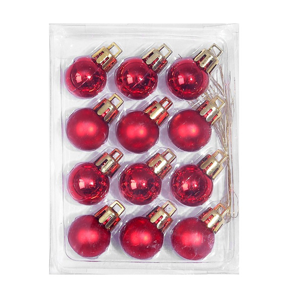 12pcs 2cm Christmas Tree Ball Bauble Party Hanging Ball Ornament Decoration, 501 Original
12pcs 2cm Christmas Tree Ball Bauble Party Hanging Ball Ornament Decoration, 501 Original