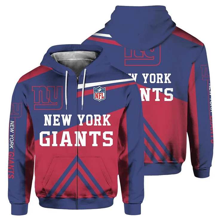 New York Giants Limited Edition Zip-Up Hoodie