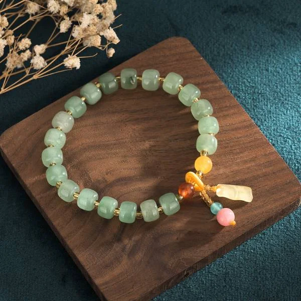Natural Jade Birthday Gift Crystal Premium Bracelet