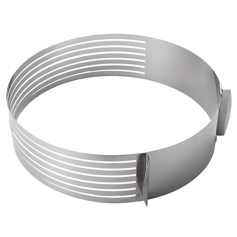 6-8 inch DIY Round Bread Mould Stainless Steel Cake Layered Cutter Slicer, 501 Original
6-8 inch DIY Round Bread Mould Stainless Steel Cake Layered Cutter Slicer, 501 Original