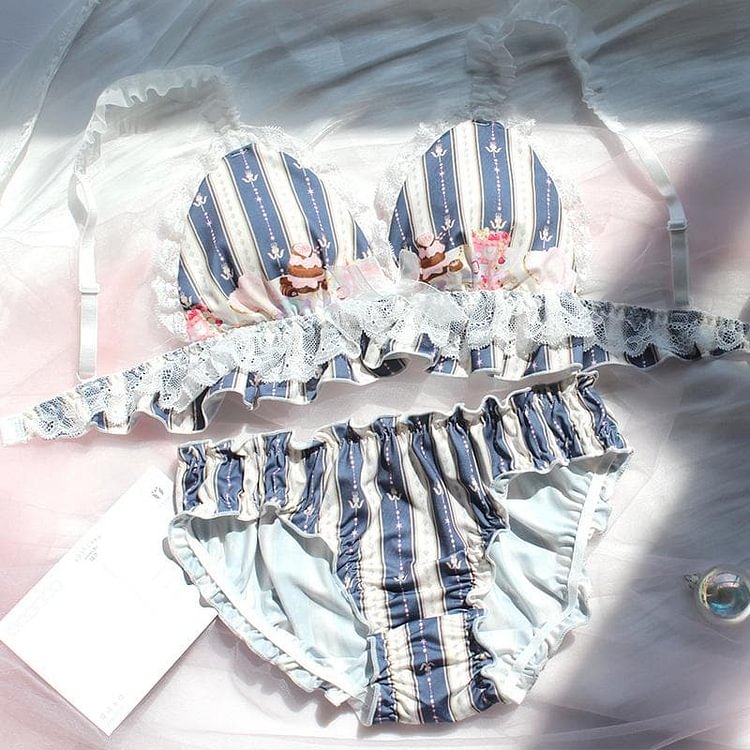 Vintage Cute Lolita Bra Suit SP15300