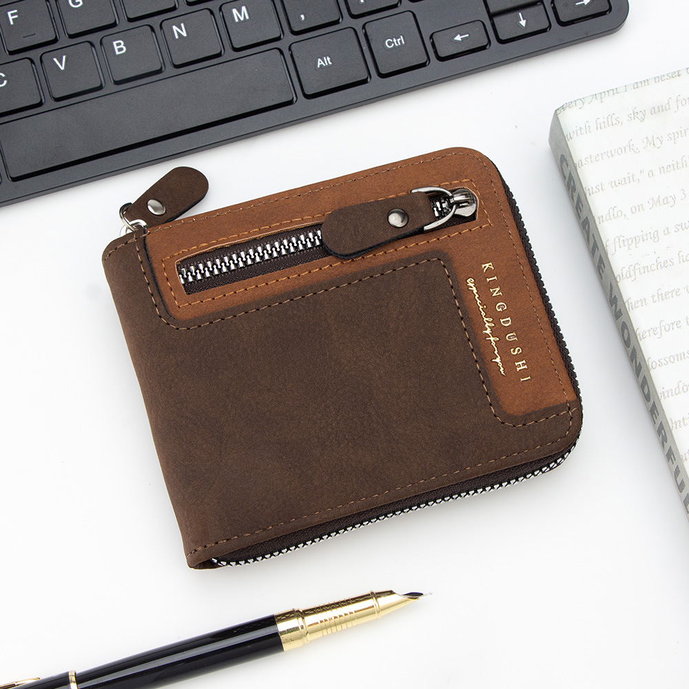 Men's Short Wallet With Multi-Card Slots
