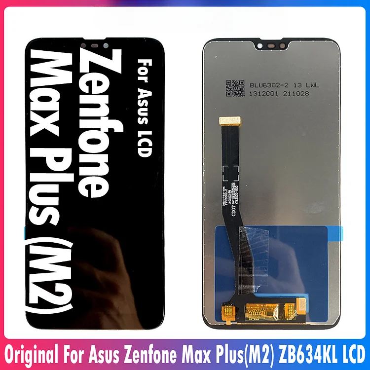 Original For Asus Zenfone Max Shot ZB634KL LCD Display Touch Screen Digitizer Assembly Replacement For Max Plus (M2) ZB634KL LCD