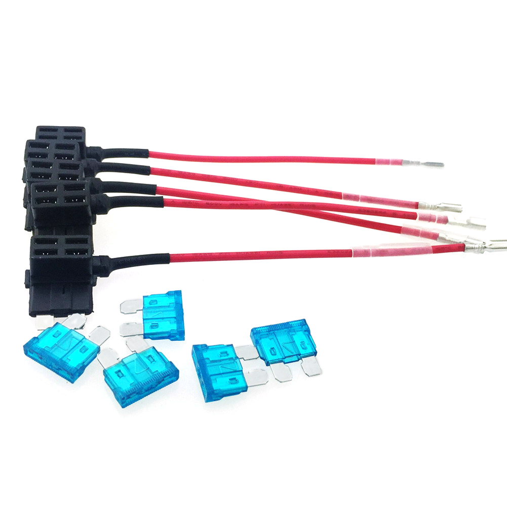5x Add-A-Circuit Fuse TAP Adapter ATO ATC Blade Holder with 5pcs 15A Fuses, 501 Original
5x Add-A-Circuit Fuse TAP Adapter ATO ATC Blade Holder with 5pcs 15A Fuses, 501 Original
