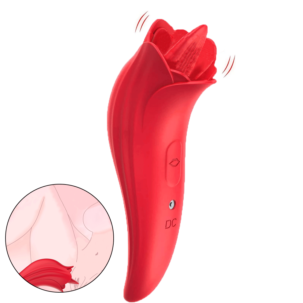 Rosie – Tongue Vibrator High-frequency Licking For Intense Orgasm By Rose Toy