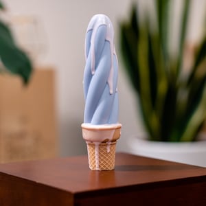 The Twirl Soft Ice Cream Dildo Lilac