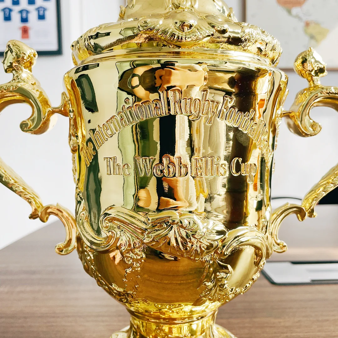 【Metal Version】The Webb Ellis Cup Rugby World Cup Champions Trophy Metal 38cm  Ship On About 4th Nov