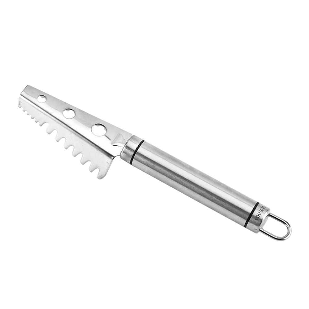 Stainless Steel Fish Scale Scraper Cleaner Seafood Peeler Skinner Scaler, 501 Original
Stainless Steel Fish Scale Scraper Cleaner Seafood Peeler Skinner Scaler, 501 Original