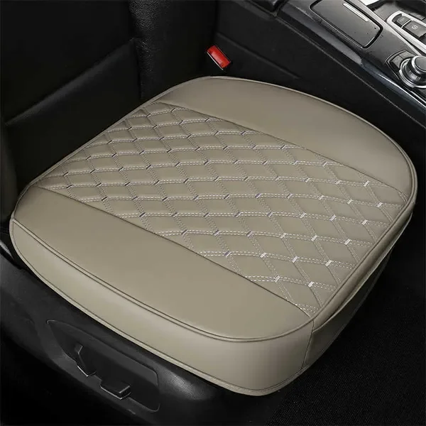 New Waterproof Leather Cover Universal Breathable Car Front Rear Seat Cushion Protector Mat Pad for Truck Suv Van