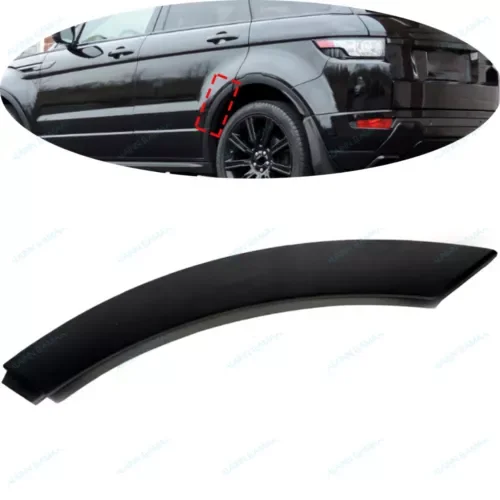 Dronehint Rear Wheel Arch Decoration Strip h For LR Range Rover Evoque L538 2012-2019,Left (For: Land Rover) Parts