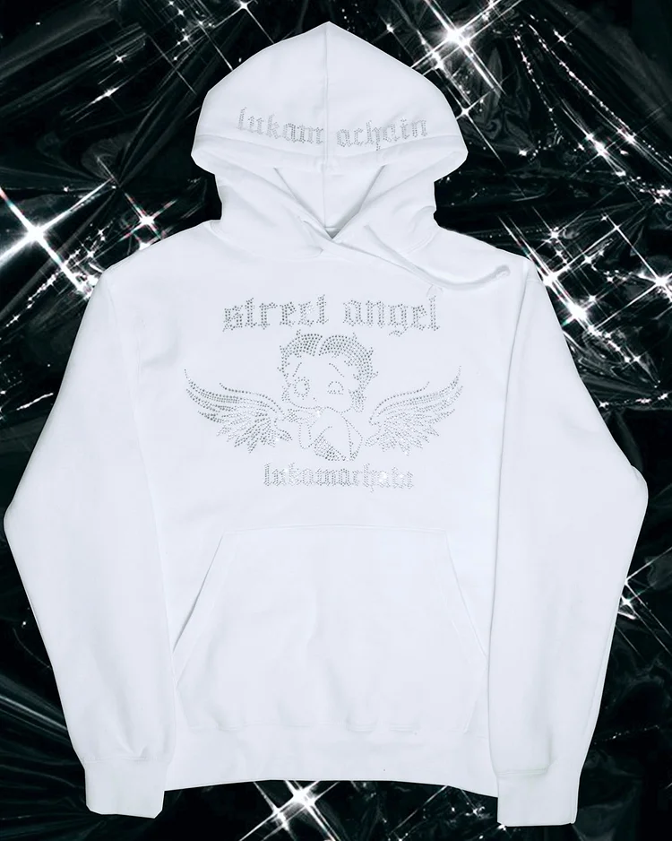 White Street Angel Hoodie