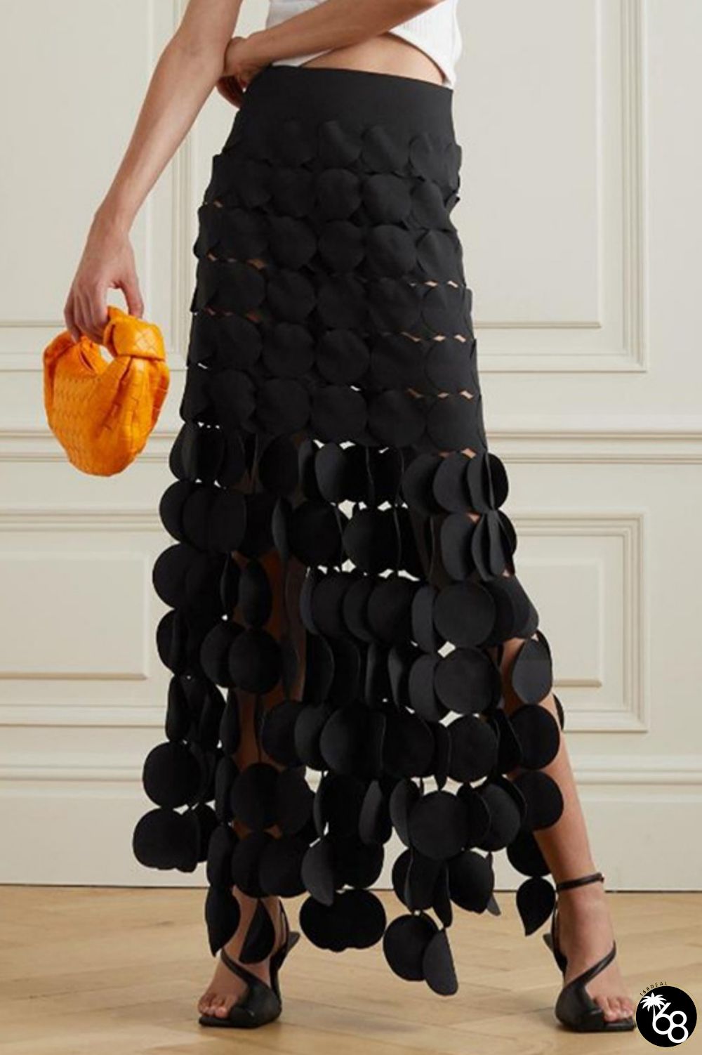 Casual Solid Patchwork Skinny High Waist Conventional Solid Color Bottoms | 168DEAL