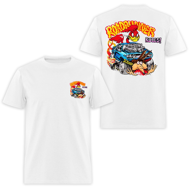 Roadrunner Rules Printed Men's T-shirt - Devcarry
