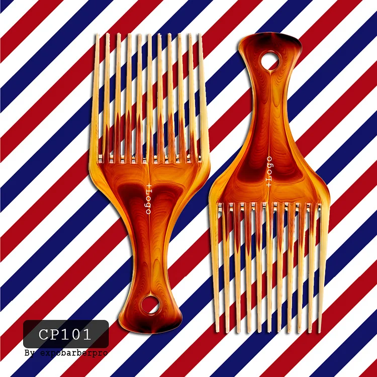 cp101-plastic comb barber cutting comb Hair Comb brown Magic Hair Comb Hair Comb for Salon barber comb