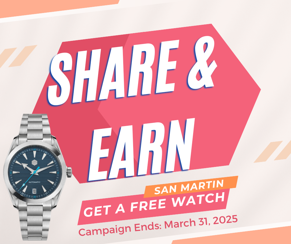 San Martin Watch Launches