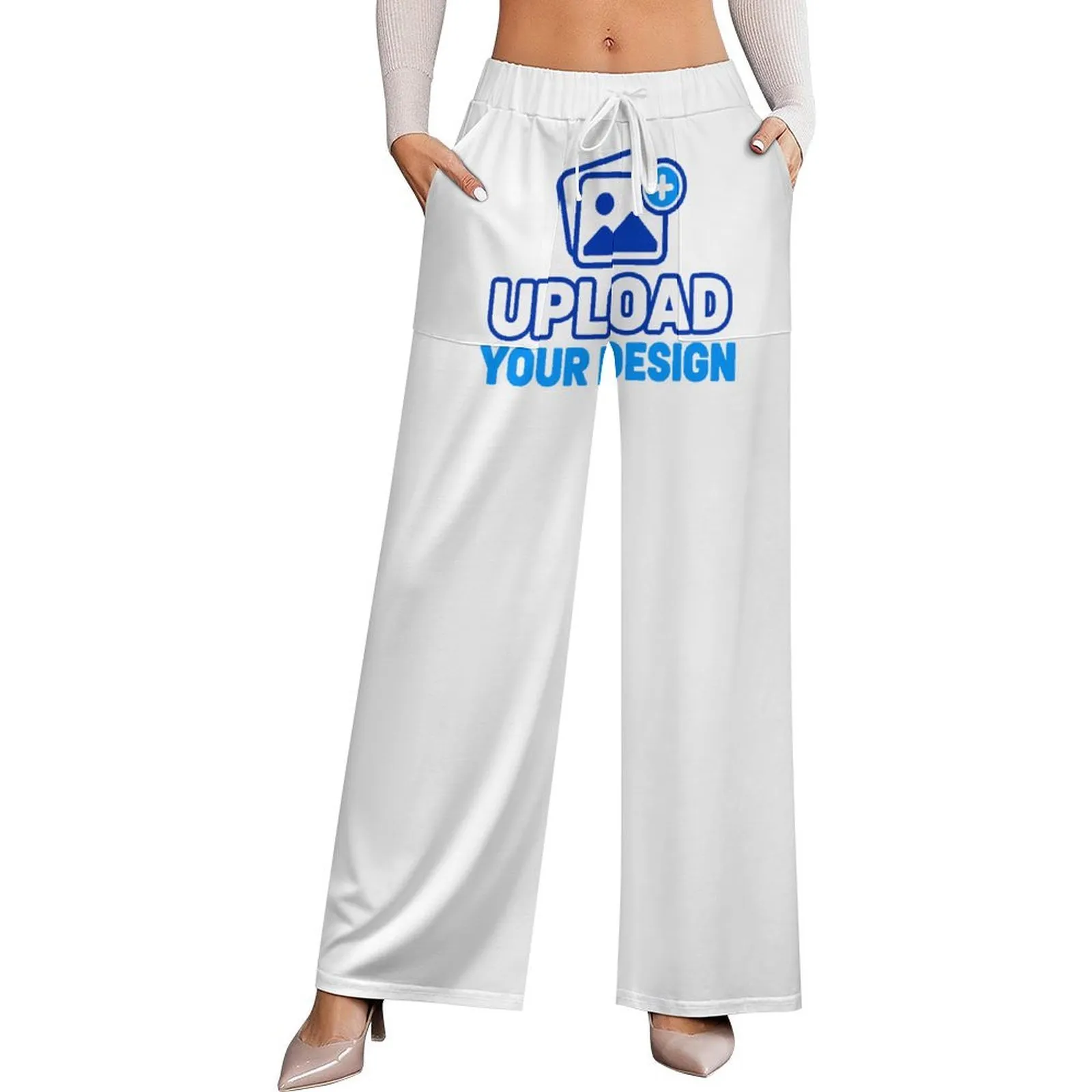 Custom High-Waist Wide-Leg Pants product image 8