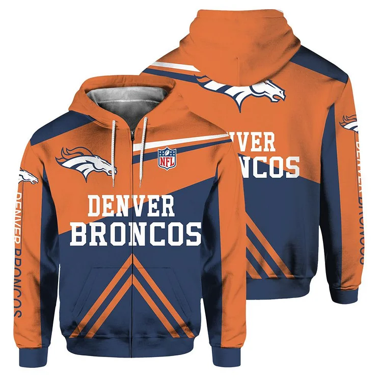 Denver Broncos Limited Edition Zip-Up Hoodie