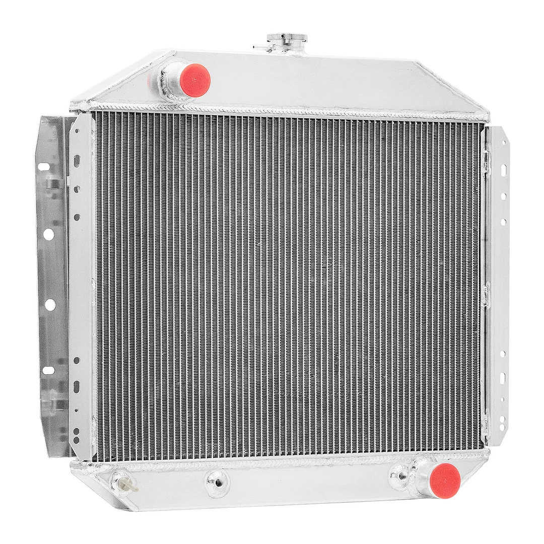 AlloyWorks 4 Row Radiator Fits 1966-1979 1970 Ford F100 F250 F350 1978-1979 Bronco 5.0L AT