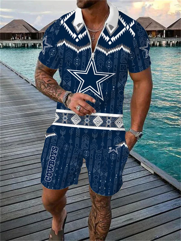 Dallas Cowboys
Limited Edition Polo Shirt And Shorts Two-Piece Suits