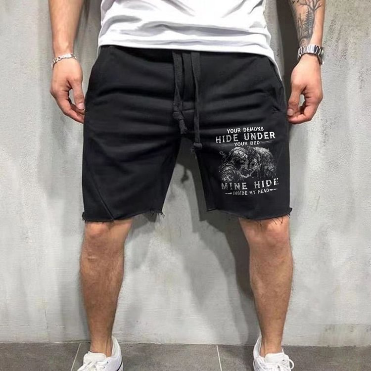 Your Demons Hide Under You Bed Shorts