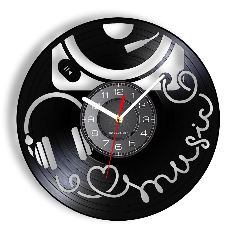 DJ Music Headphone Turntable - Vinyl Record Wall Clock - Without LED, 501 Original
DJ Music Headphone Turntable - Vinyl Record Wall Clock - Without LED, 501 Original