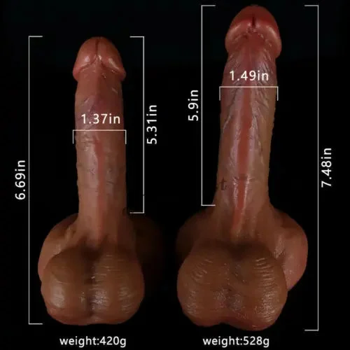 pornhint Pornhint 7.5 Inch BIG HUGE Dildo Realistic Penis Silicone Waterproof Suction Cup Sex Toy