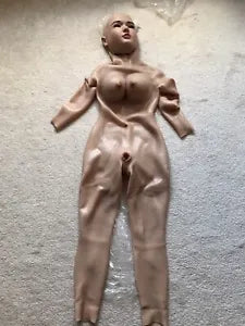 Nwot Silicone Sex Doll Wearable Suit With Head, Full Instructions For Use