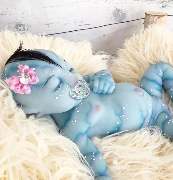 12"& 16" Realistic Waterproof Full Silicone Baby Doll Girl or Boy Anaya That can Bathe in The Water -Creativegiftss® - [product_tag] RSAJ-Creativegiftss®