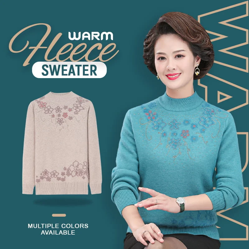 ?Christmas special offer 30%?Warm Fleece Sweater