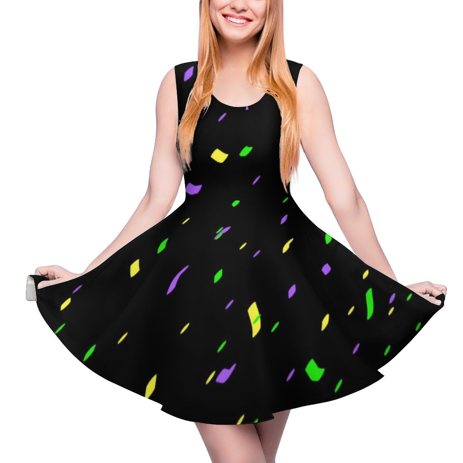 black mardi gras dress Mardi Gras Rugby Polo Black Dress Purple, Green & Gold Striped