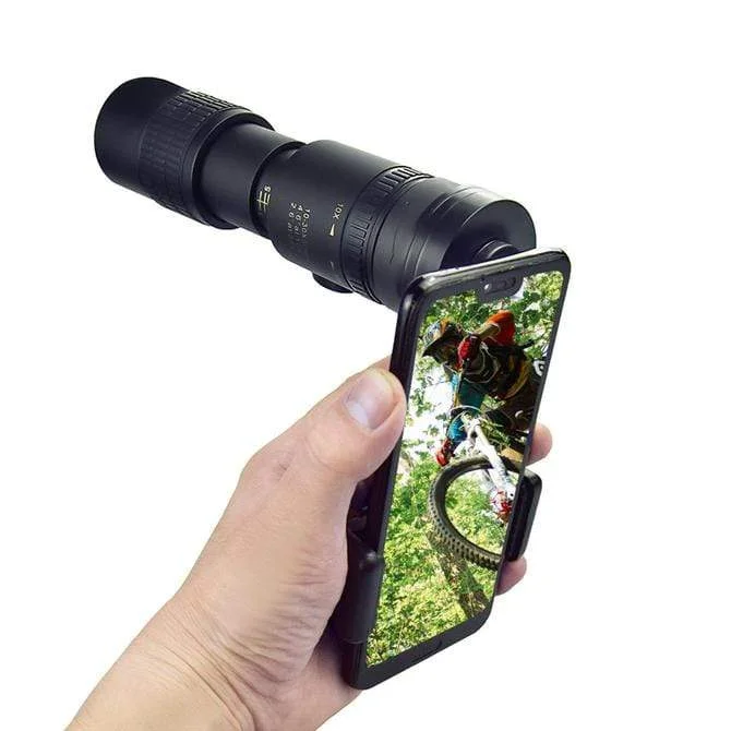 4K 10-300X40mm Super Telephoto Zoom Monocular Telescope socialshop