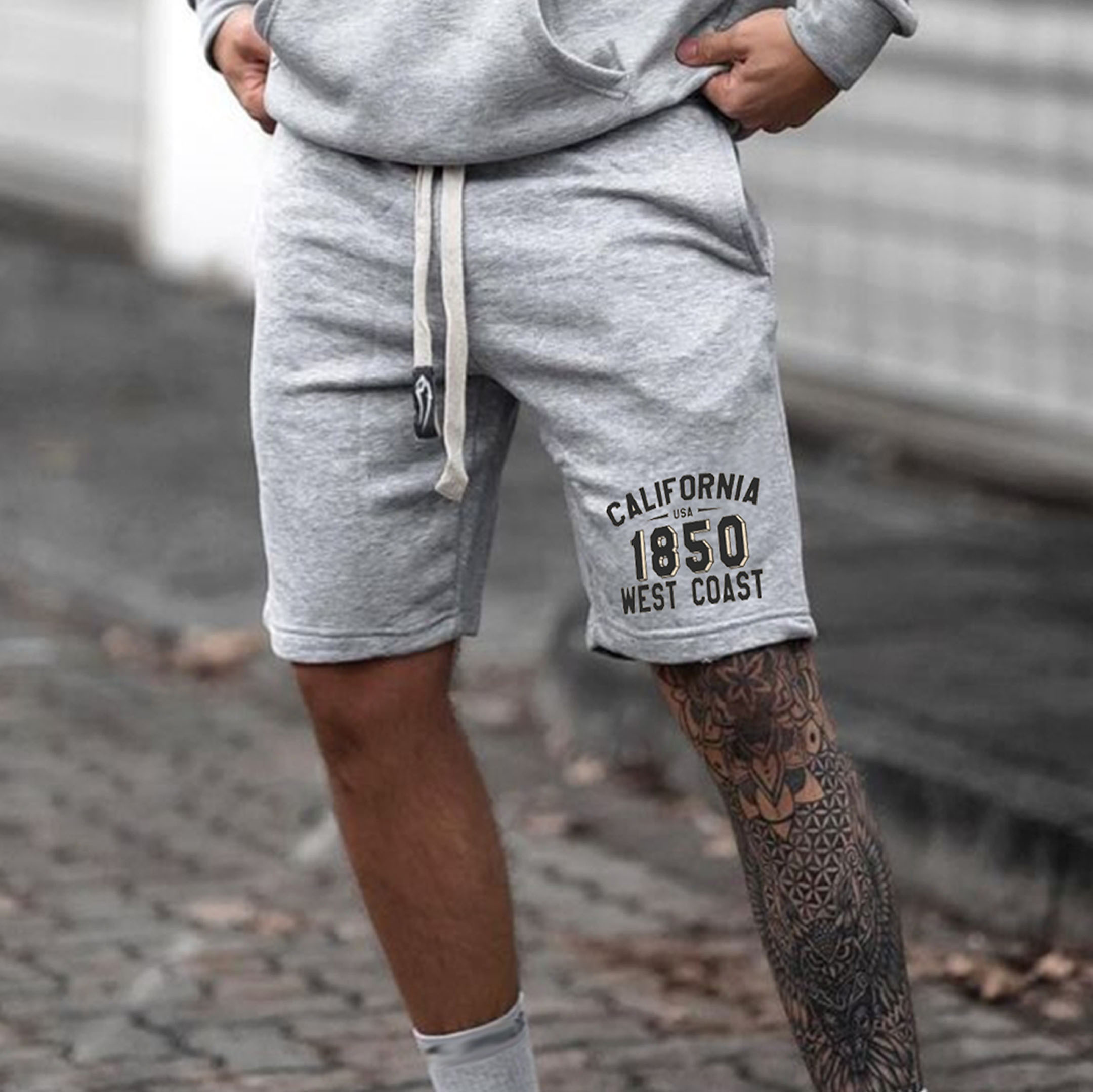 men's short sweatpants