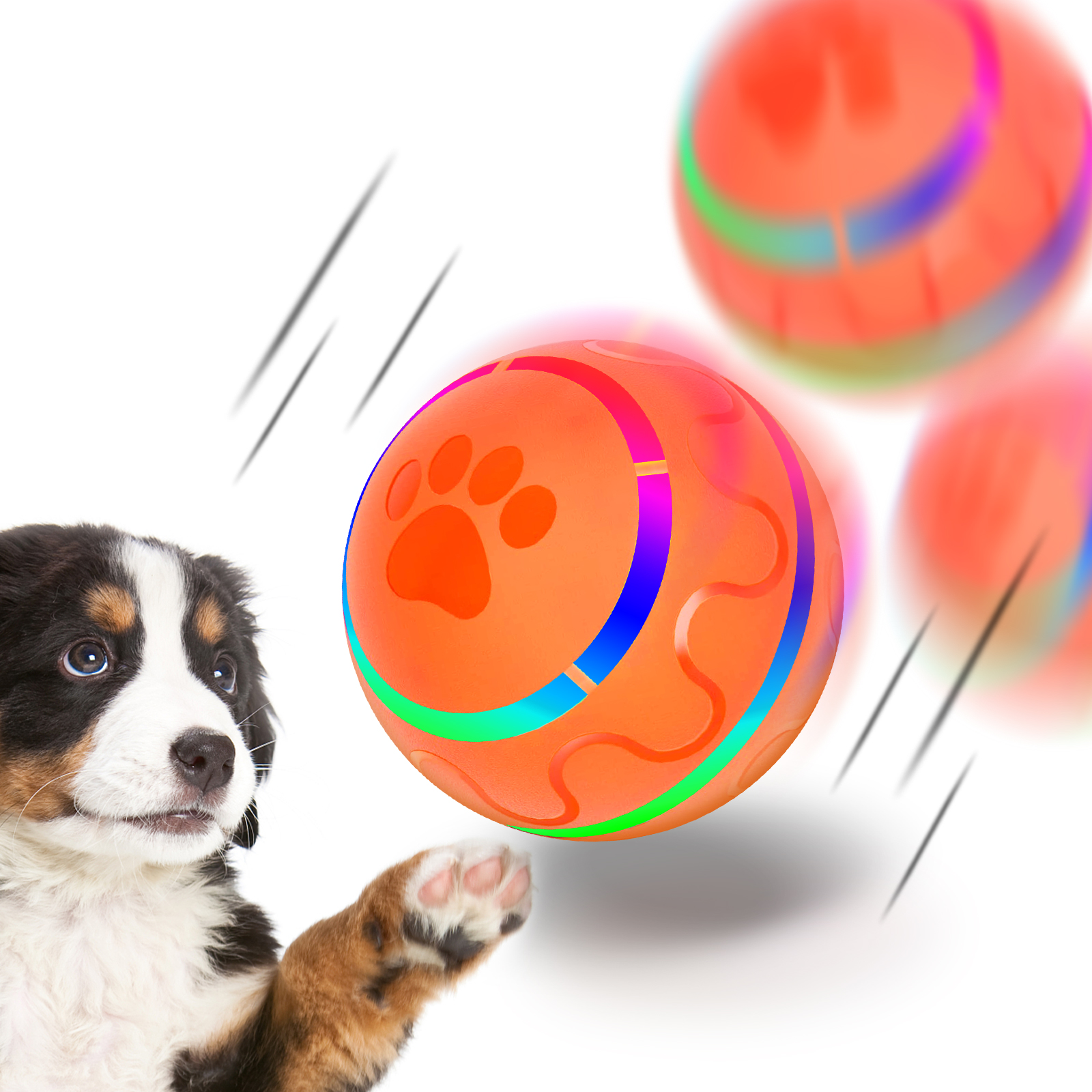 Rainbow Snuffle Ball - Canine Crazies
