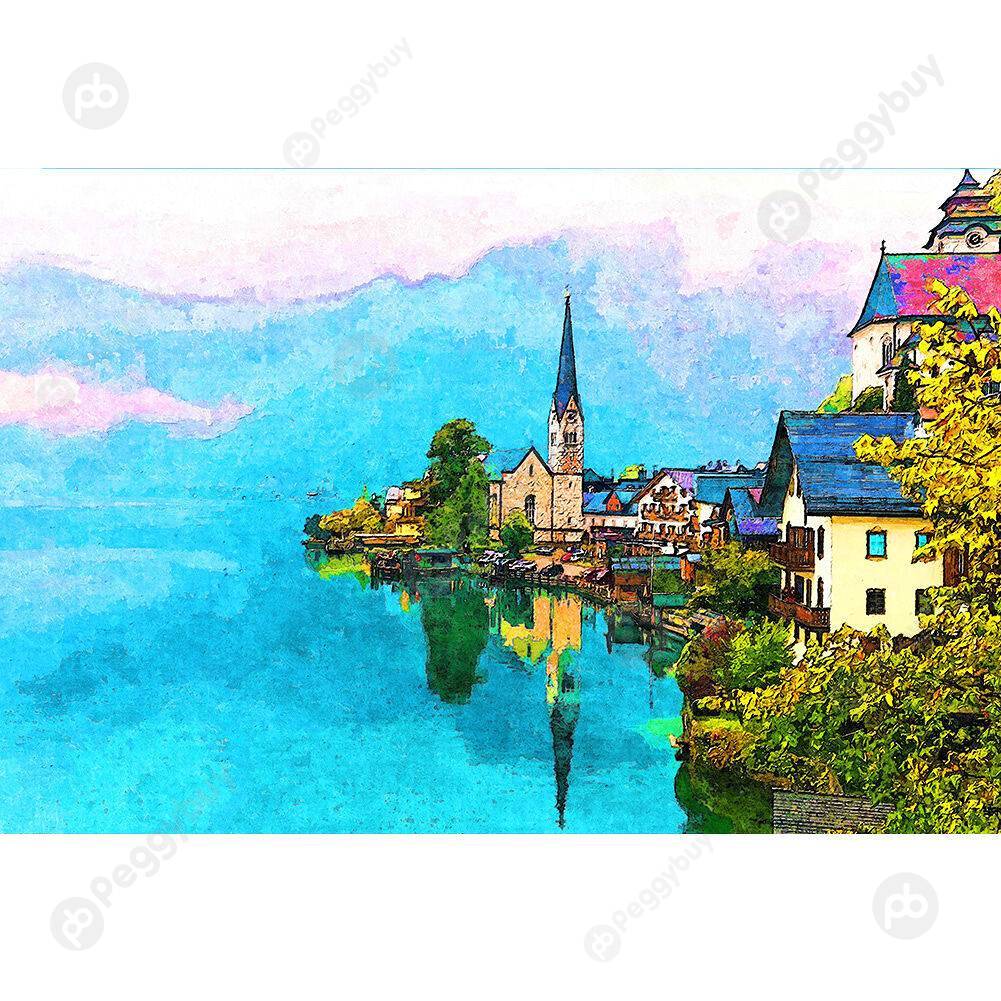 Riverside Town Paper Puzzles 1000pcs Adults Kids Jigsaw Picture DIY Toys, 501 Original
Riverside Town Paper Puzzles 1000pcs Adults Kids Jigsaw Picture DIY Toys, 501 Original