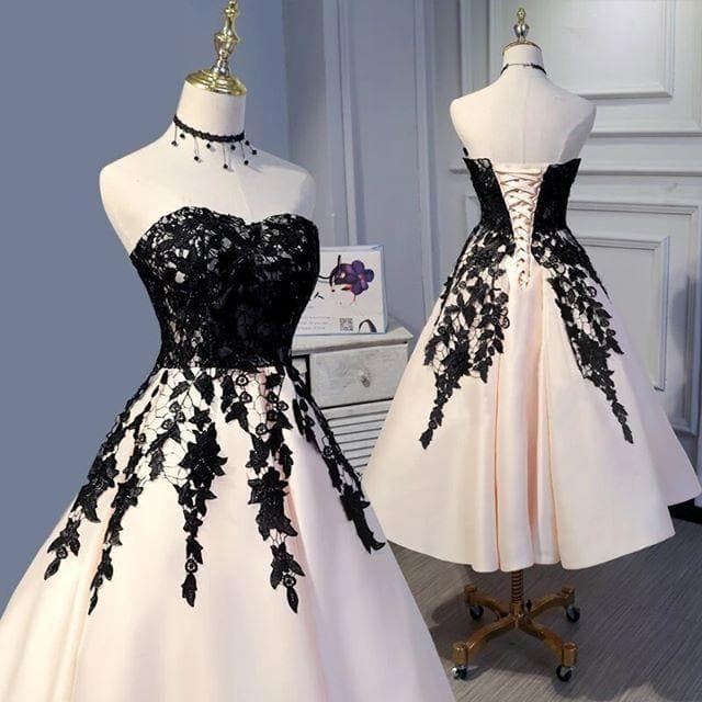 Elegant Lace Party Dress Short Prom Dress Tulle Hoeecoming Dress A023