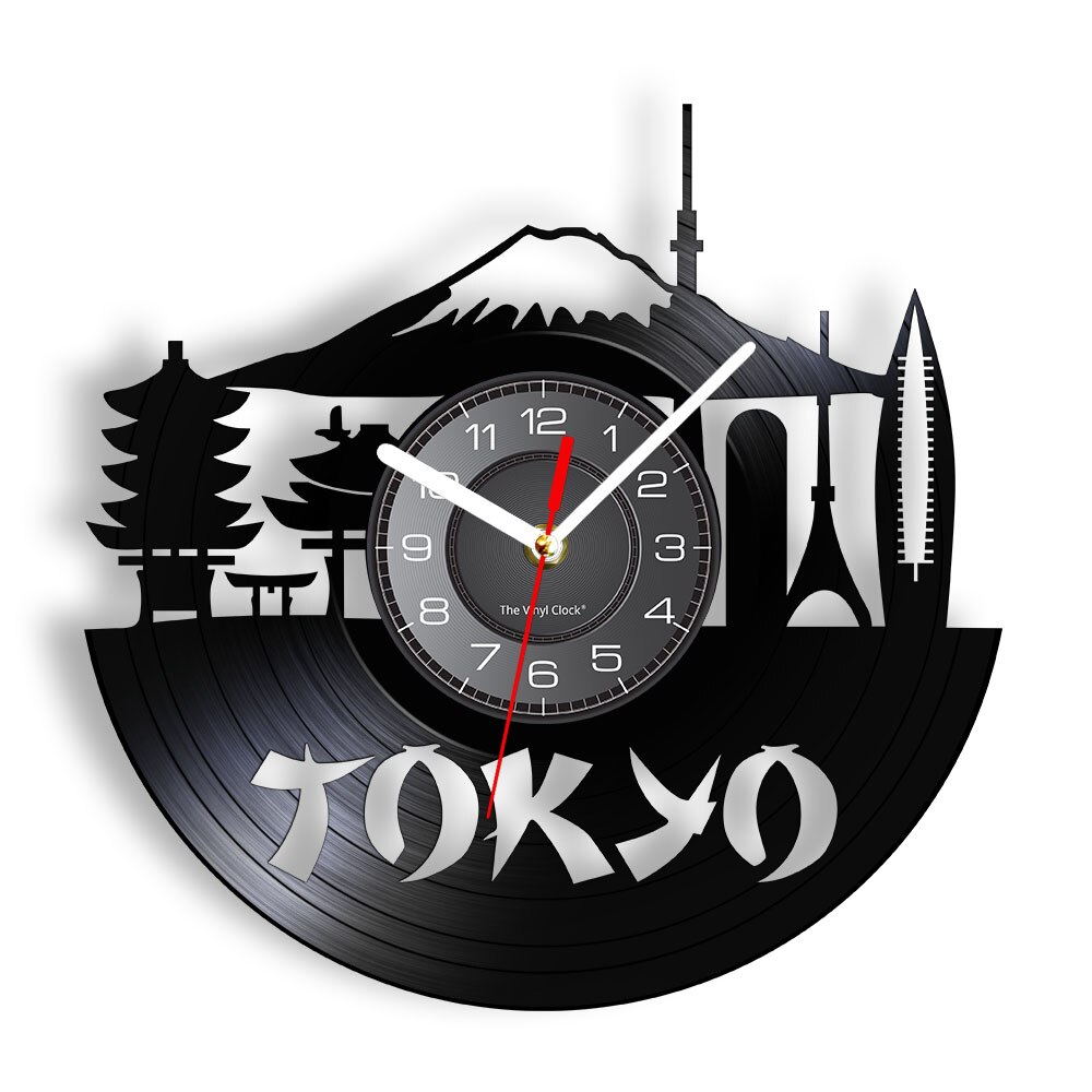 Tokyo Skyline Decorative For - Vinyl Record Wall Clock - Without LED, 501 Original
Tokyo Skyline Decorative For - Vinyl Record Wall Clock - Without LED, 501 Original