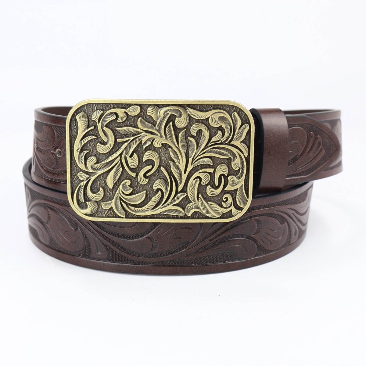Elegant Floral Buckle Belt for Stylish Everyday Wear