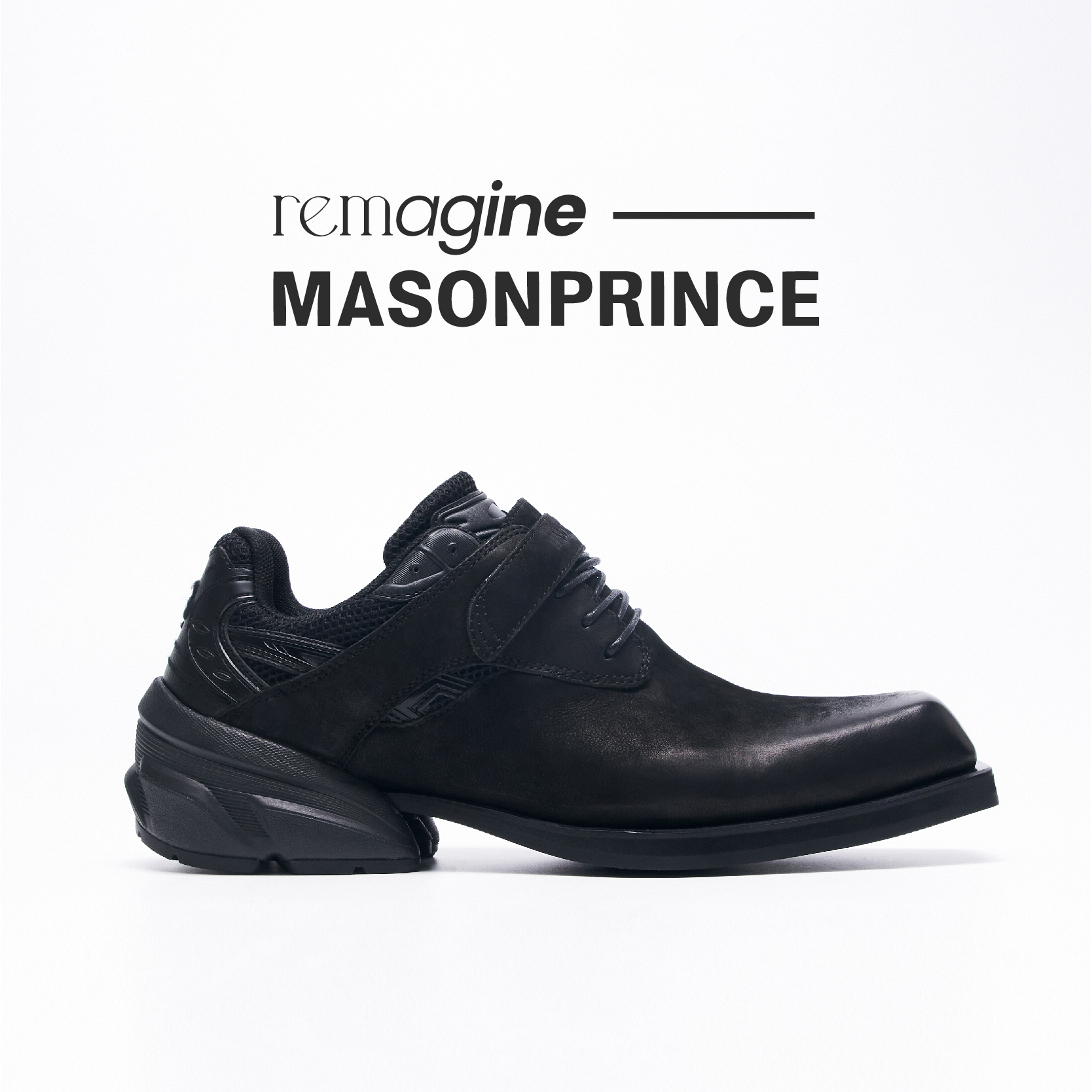 Remagine & Mason Prince - hybrid derby shoes “starting blocks”