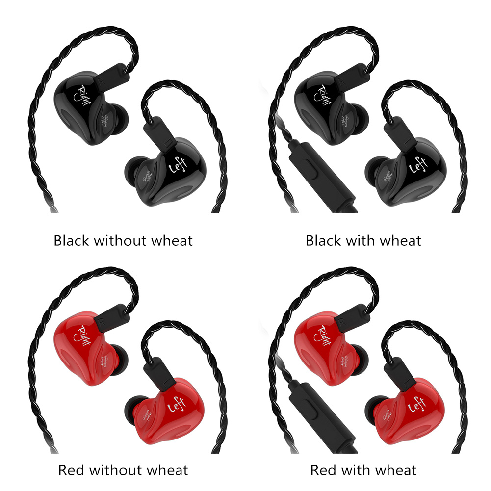 KZ ZS4 Wired Earphones 1DD+1BA 3.5mm Hybrid HiFi Stereo Headset Earbuds, Red, 501 Original
KZ ZS4 Wired Earphones 1DD+1BA 3.5mm Hybrid HiFi Stereo Headset Earbuds, Red, 501 Original