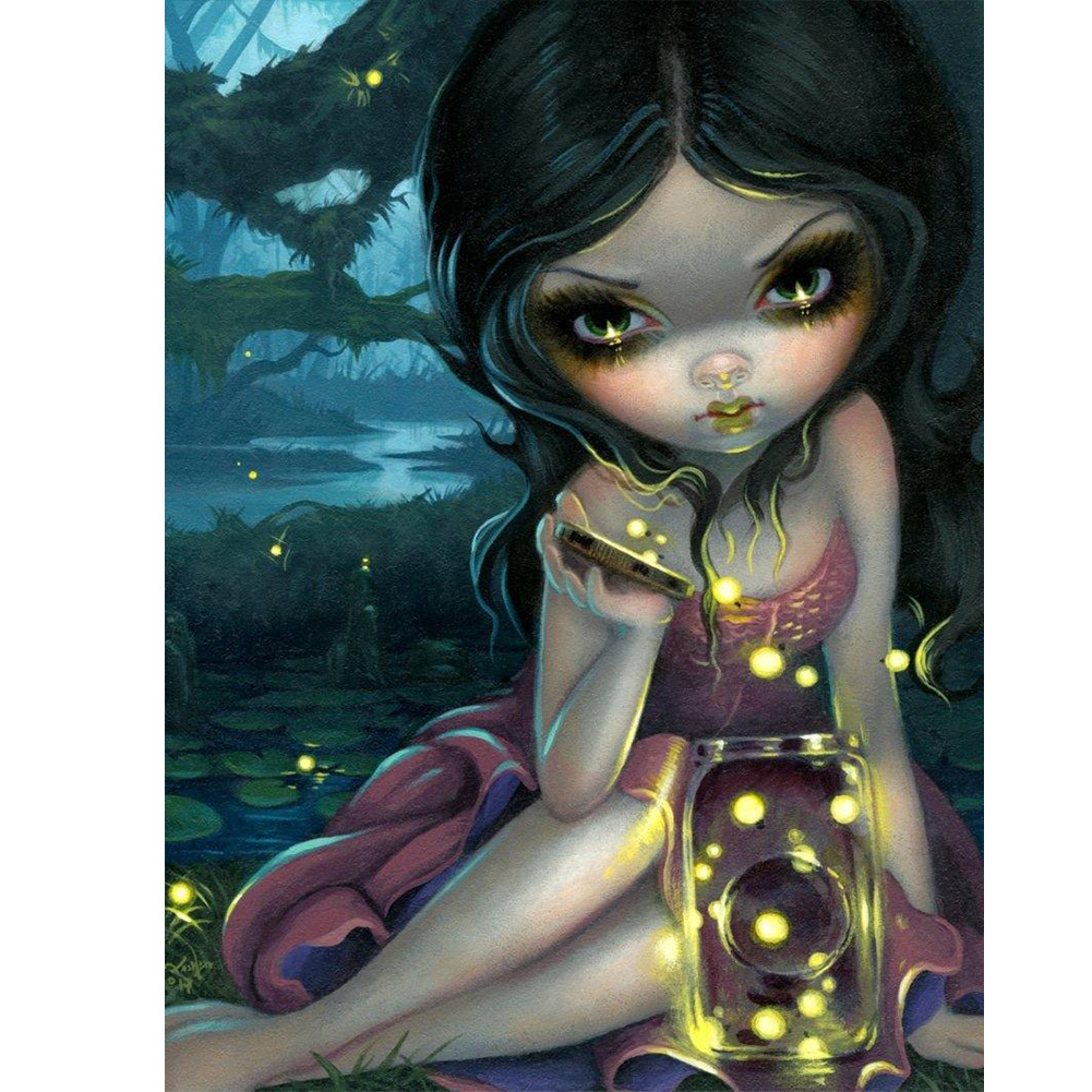 (Multi-Size) Fairy Girl - Round/Square Drill Diamond Painting - 30*40CM, Round diamond, 501 Original
(Multi-Size) Fairy Girl - Round/Square Drill Diamond Painting - 30*40CM, Round diamond, 501 Original