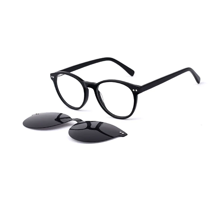 BMC1286 Opt for customizable clips on anti-blue light blocking glasses for personalized eye care
