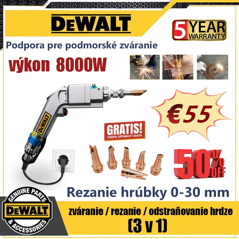 Laserový Svařovací Stroj 3 V 1 Dewalt Nejnovější Model V Roce 2024 Svařování řezání