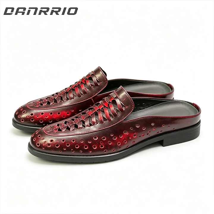 DANRRIO Leisure Fashion Versatile Woven Slippers