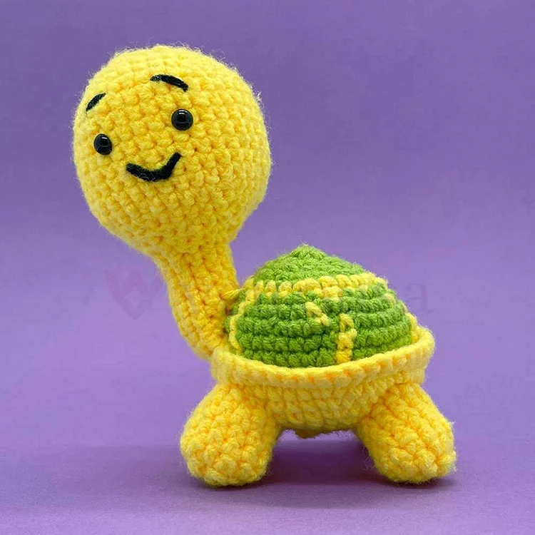 Astonished Turtle - Crochet Kit veirousa