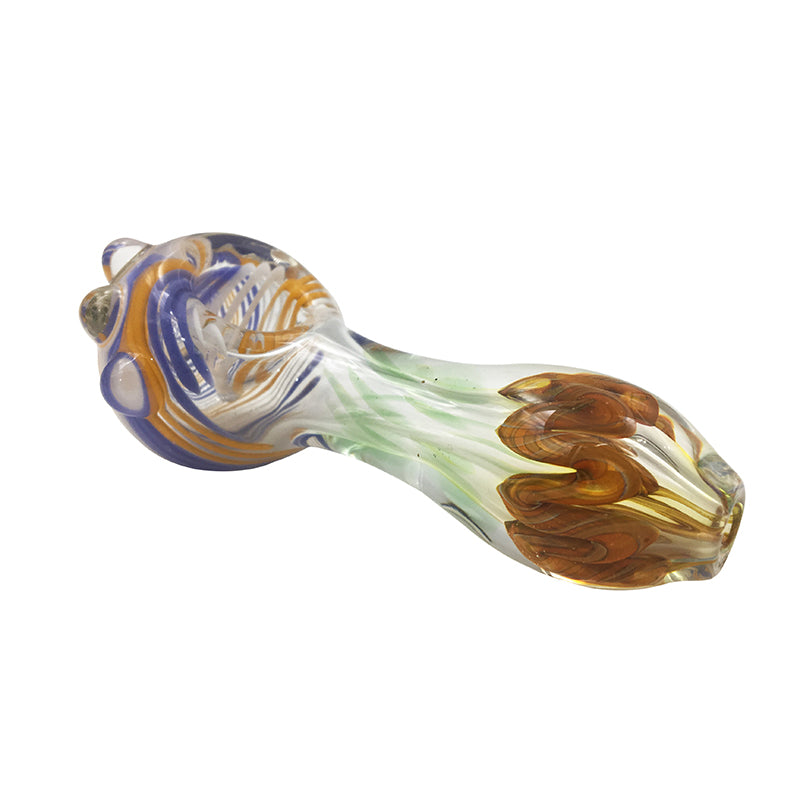 New Glass Hand Pipe Spoon Wholesale Hookah Tobacco Glass Pipe
