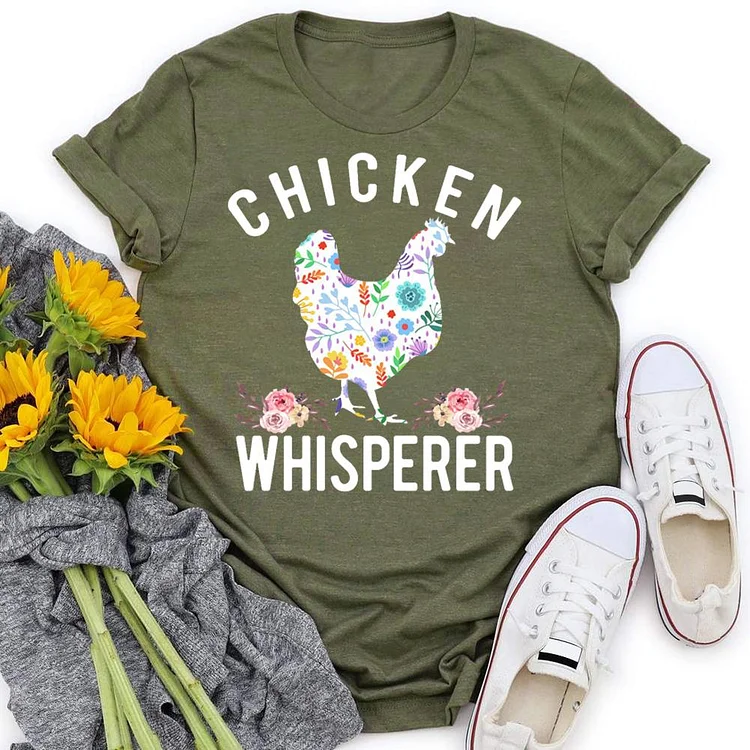 ANB - Chicken whisperer Village LifeRetro Tee -05768